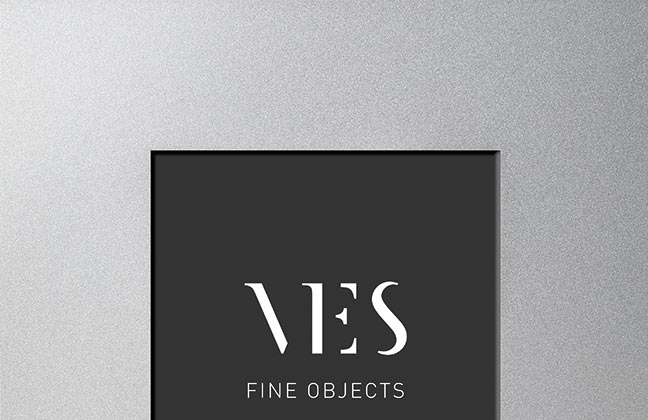 Cornice portafoto in legno colore argento metallizato VES made in italy