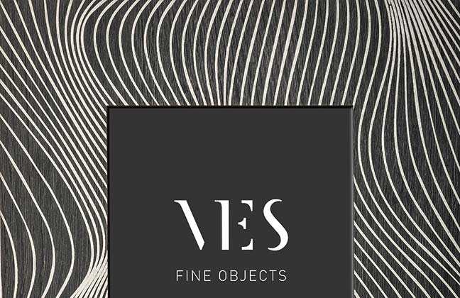 VES porta foto moderni in legno inciso texture zebrata animalier fatti in italia