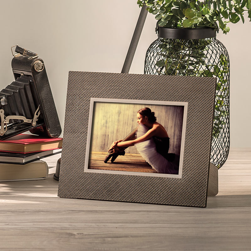 VES portafoto in legno inciso made in italy