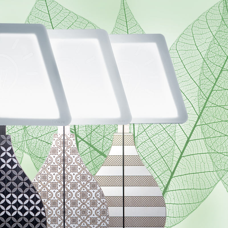 VES lampade design moderno in Krion K-Life made in italy