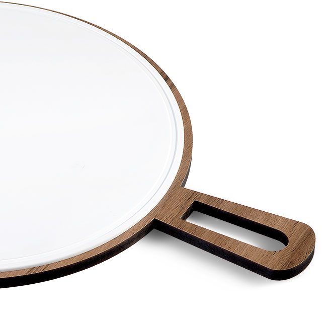 VES tagliere rotondo design moderno in Krion K-Life made in italy