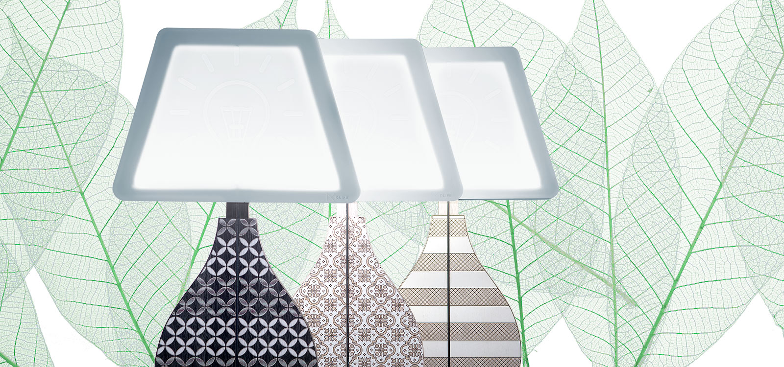 VES lampade design moderno in Krion K-Life made in italy